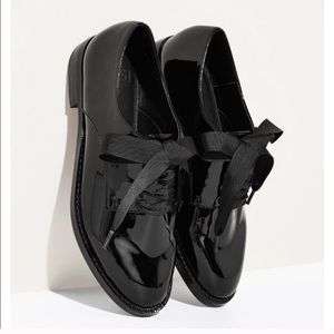Vegan Patent Leather Oxfords